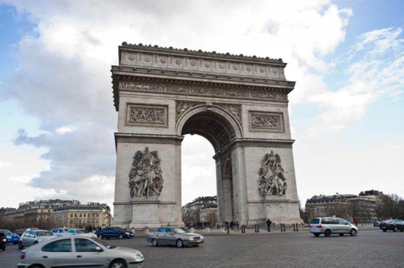 Arco de Triunfo, Paris, Francia, Europa Occidental