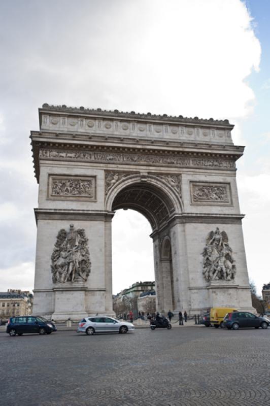 Arco de Triunfo, Paris, Francia, Europa Occidental