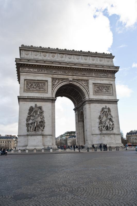 Arco de Triunfo, Paris, Francia, Europa Occidental