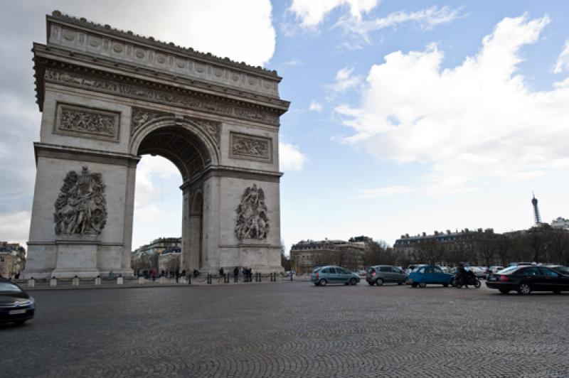 Arco de Triunfo, Paris, Francia, Europa Occidental