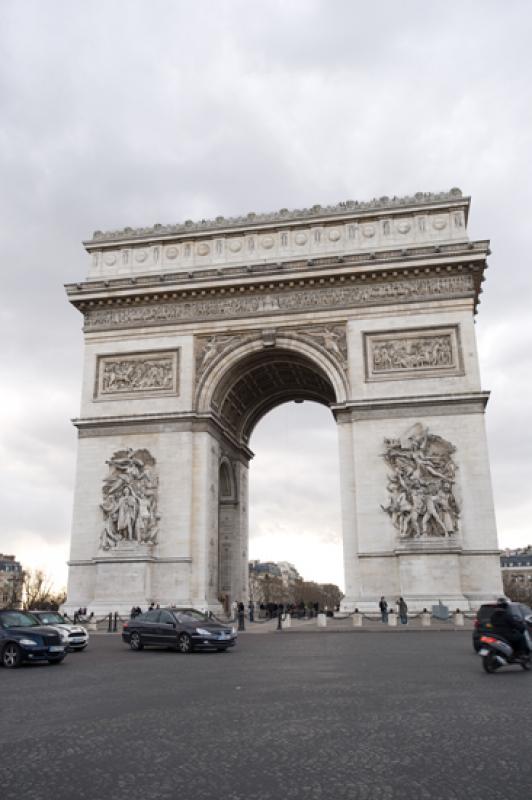 Arco de Triunfo, Paris, Francia, Europa Occidental