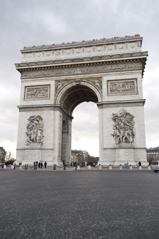 Arco de Triunfo, Paris, Francia, Europa Occidental