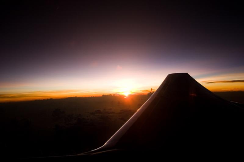 Detalle del Ala de un Avion