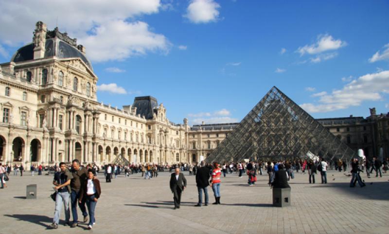 Museo del Louvre, Paris, Francia, Europa Occidenta...