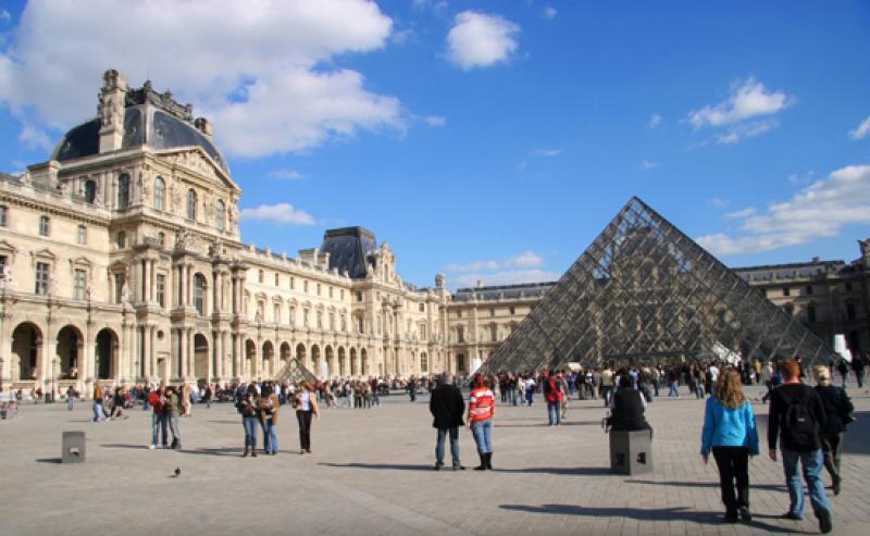 Museo del Louvre, Paris, Francia, Europa Occidenta...