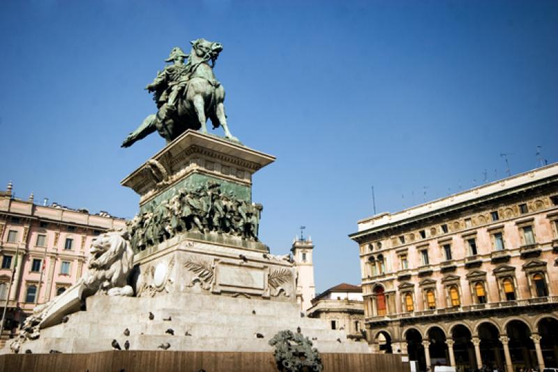 Monumento a Victor Emmanuel II, Milan, Lombardia, ...