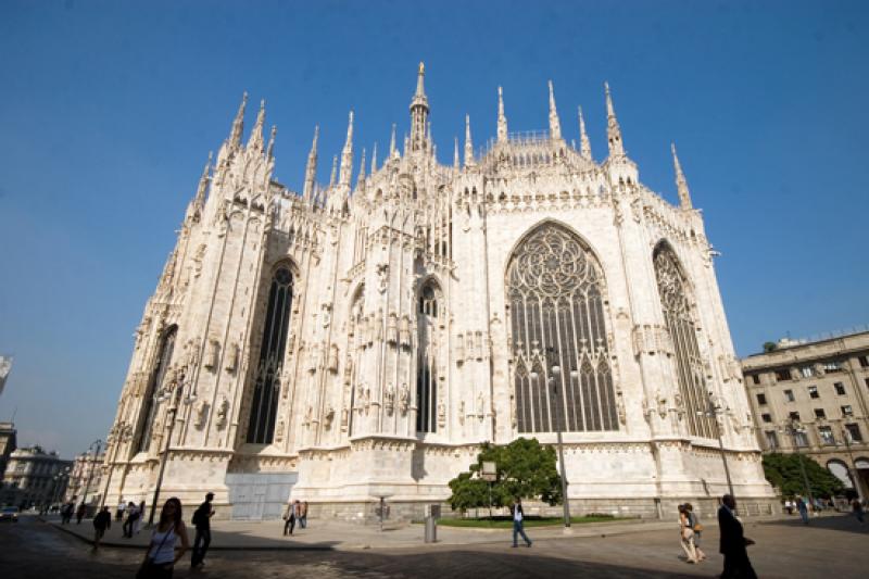 Catedral de Milan, Milan, Lombardia, Italia, Europ...