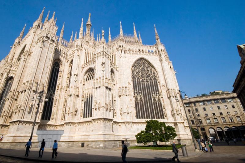 Catedral de Milan, Milan, Lombardia, Italia, Europ...