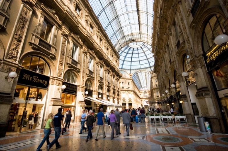 Galleria Vittorio Emanuele II, Milan, Lombardia, I...