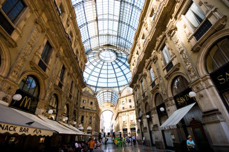 Galleria Vittorio Emanuele II, Milan, Lombardia, I...