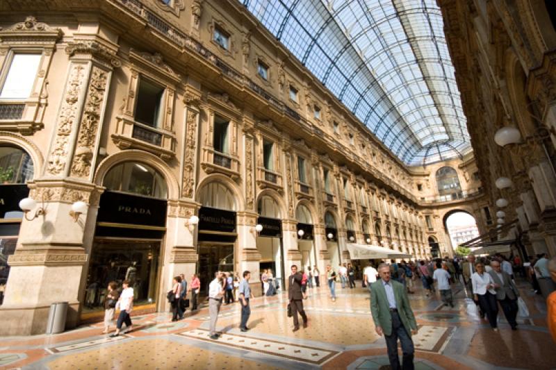 Galleria Vittorio Emanuele II, Milan, Lombardia, I...