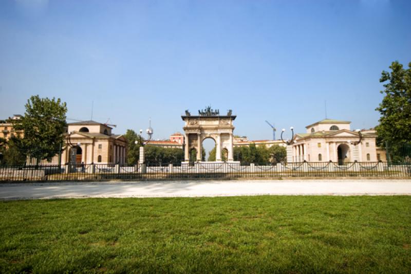 Arco della Pace, Milan, Lombardia, Italia, Europa ...