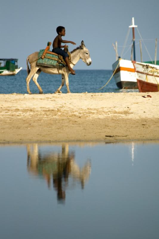 Playa de Punta Arenas, Isla Fuerte, Bolivar, Carta...