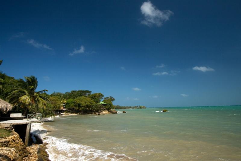 Paisaje de Isla Fuerte, Bolivar, Cartagena, Colomb...