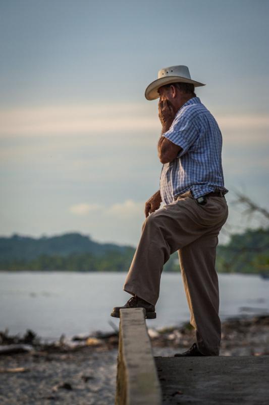 Hombre Nativo de Necocli, Antioquia, Colombia, Sur...