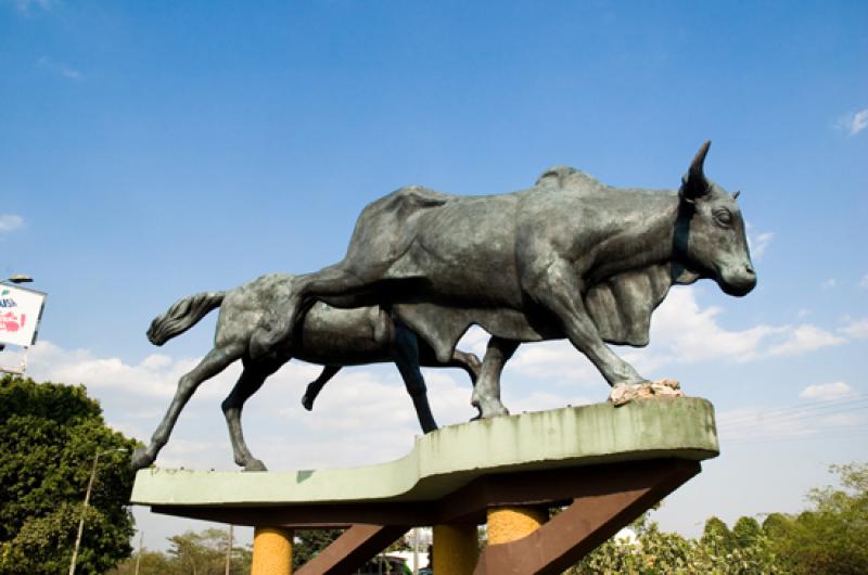 Monumento del Coleo, Restrepo, Meta, Villavicencio...