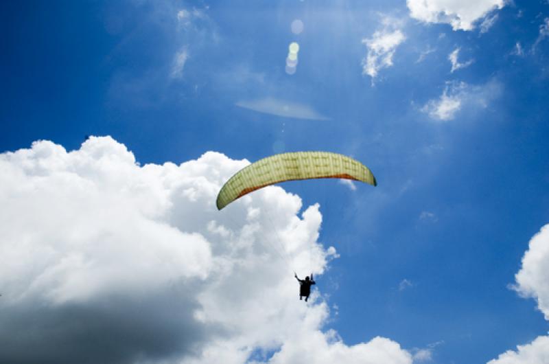 Parapente en Merecure Parque Agroecologico, Llanos...