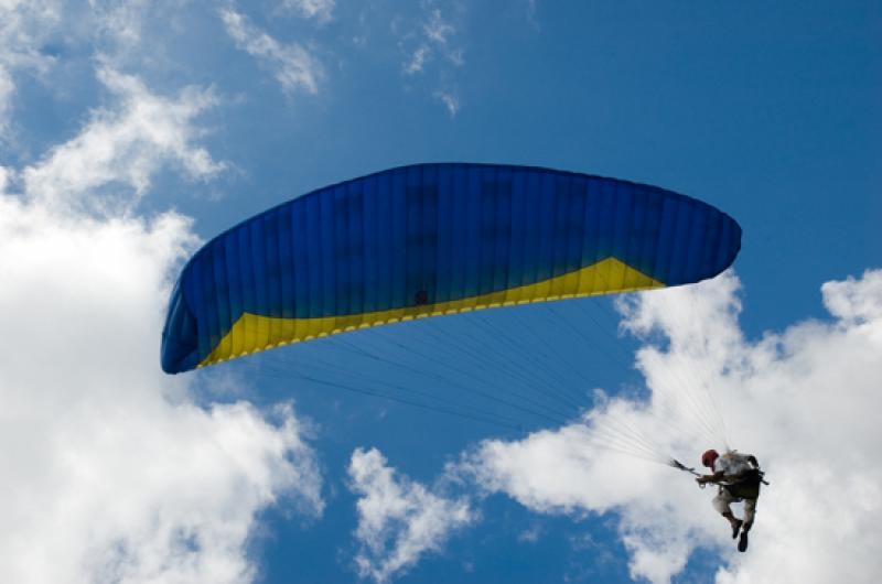 Parapente en Merecure Parque Agroecologico, Llanos...