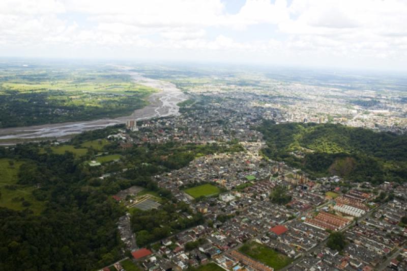 Panoramica de la Ciudad de Villavicencio, Meta, Co...