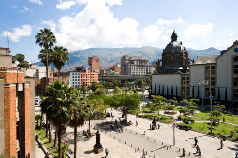 Plaza Botero, Medellin, Antioquia, Colombia