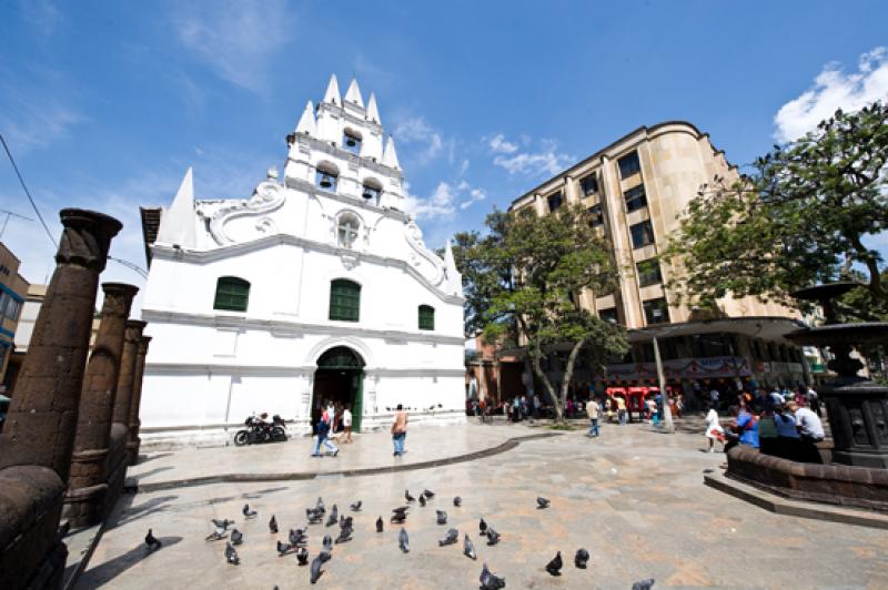 Iglesia de la Veracruz, Medellin, Antioquia, Colom...