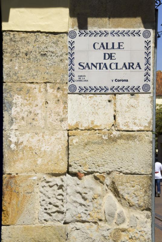 Calle Santa Clara, La Candelaria, Bogota, Cundinam...