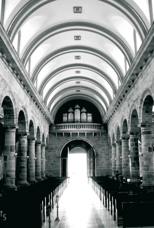 Interior de una Iglesia