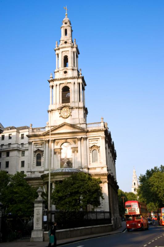Iglesia de St Mary-le-Strand, Westminster, Londres...