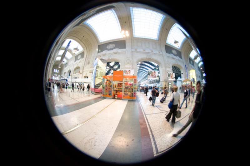 Estacion Central, Milan, Lombardia, Italia, Europa...