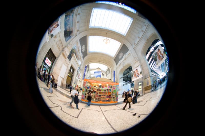 Estacion Central, Milan, Lombardia, Italia, Europa...