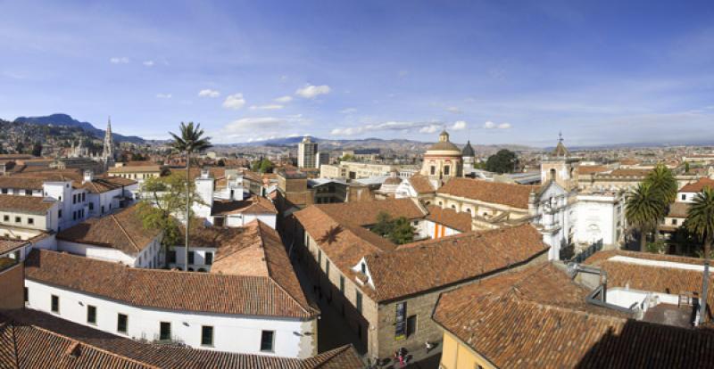 Panoramica de La Candelaria, Bogota, Cundinamarca,...