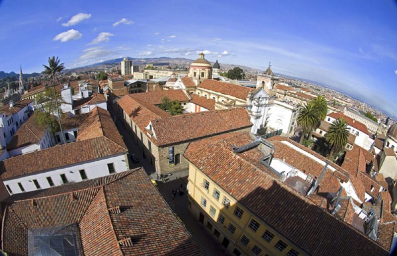 Panoramica de La Candelaria, Bogota, Cundinamarca,...