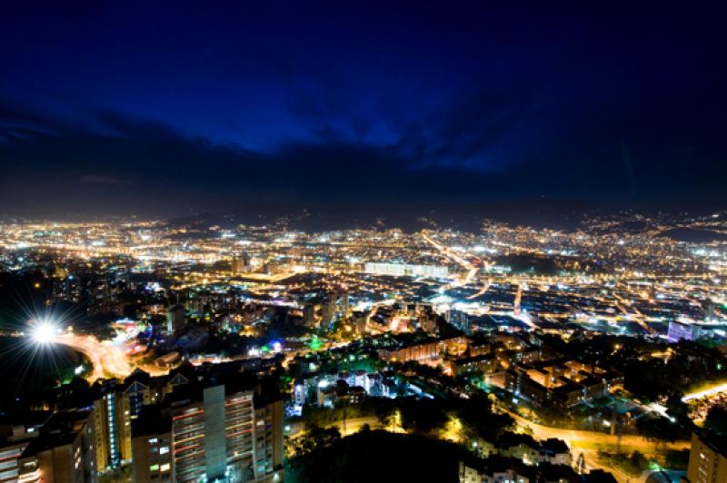 Panoramica de la Ciudad de Medellin, Antioquia, Co...