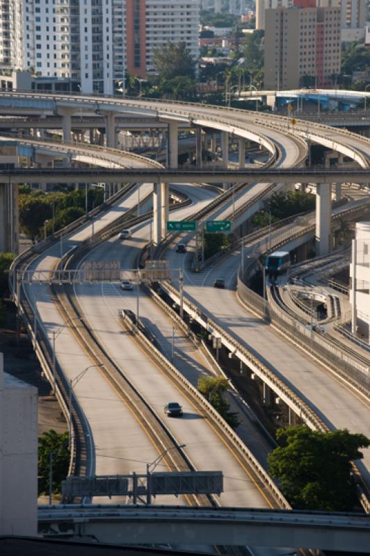 Downtown, Miami, Florida, Estados Unidos, America ...