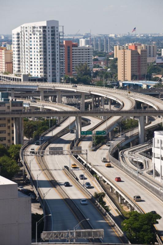 Downtown, Miami, Florida, Estados Unidos, America ...