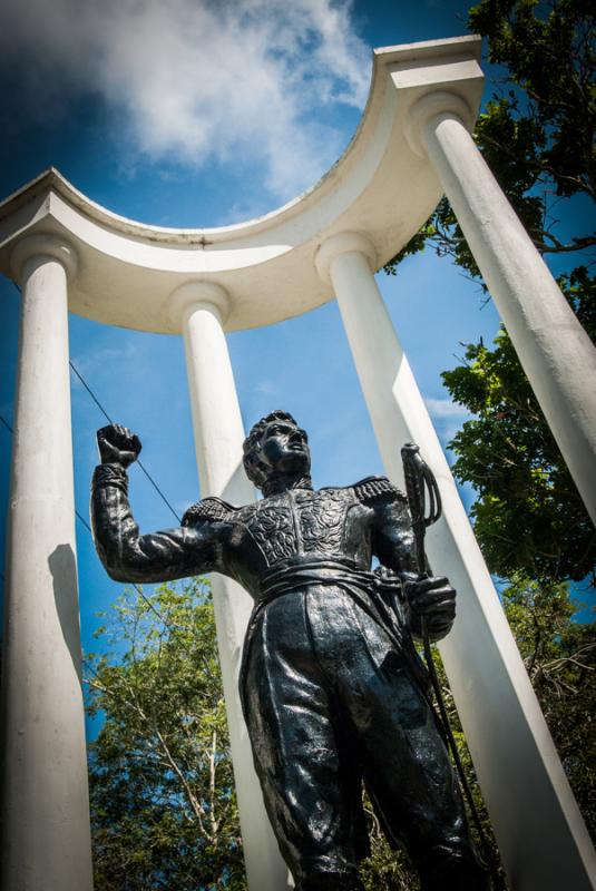 Monumento a Simon Bolivar, Monteria, Cordoba, Colo...