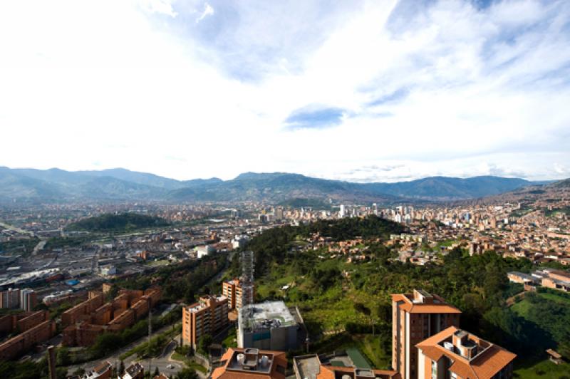 Panoramica de la Ciudad de Medellin, Antioquia, Co...