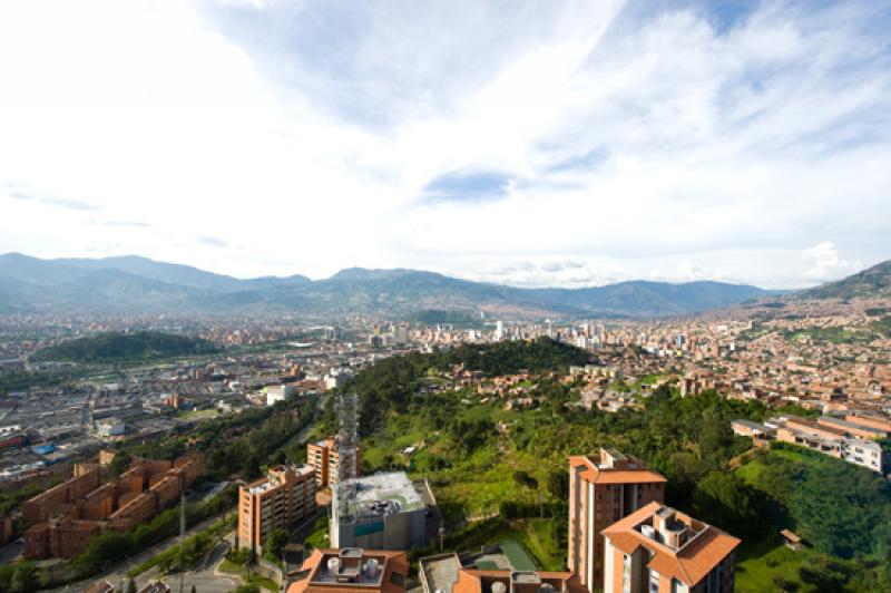 Panoramica de la Ciudad de Medellin, Antioquia, Co...