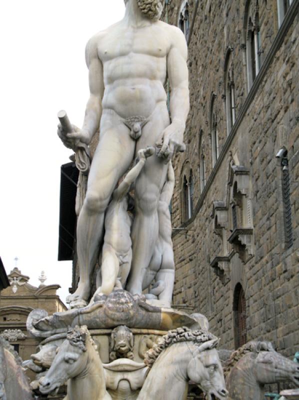 Fuente de Neptuno, Florencia, Toscana, Italia, Eur...