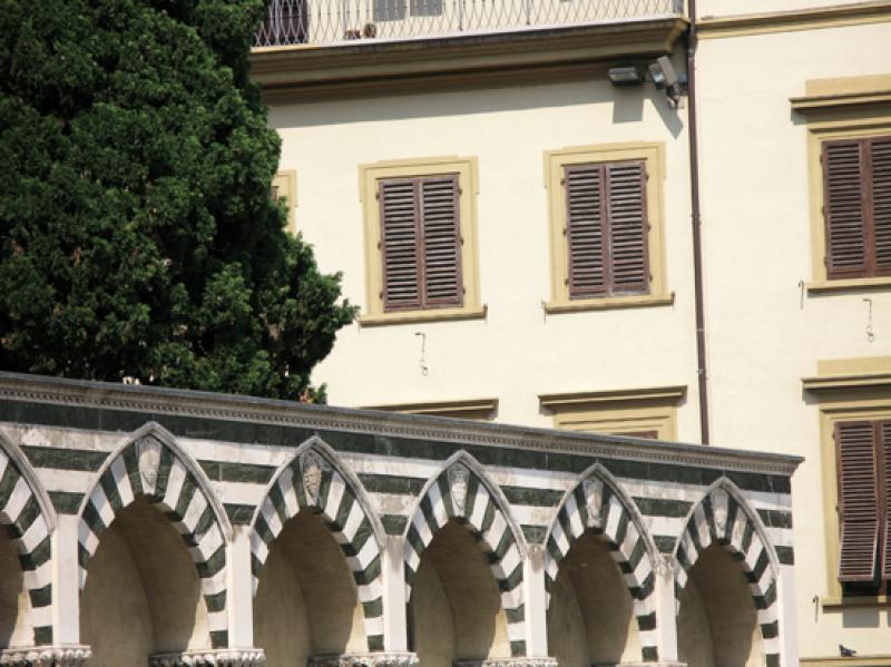 Plaza de Santa Maria Novella, Florencia, Toscana, ...