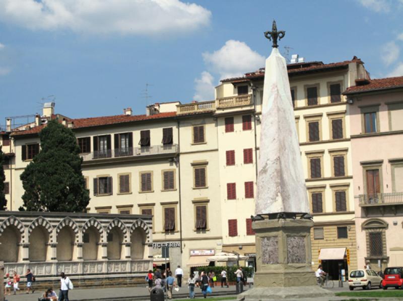 Plaza de Santa Maria Novella, Florencia, Toscana, ...