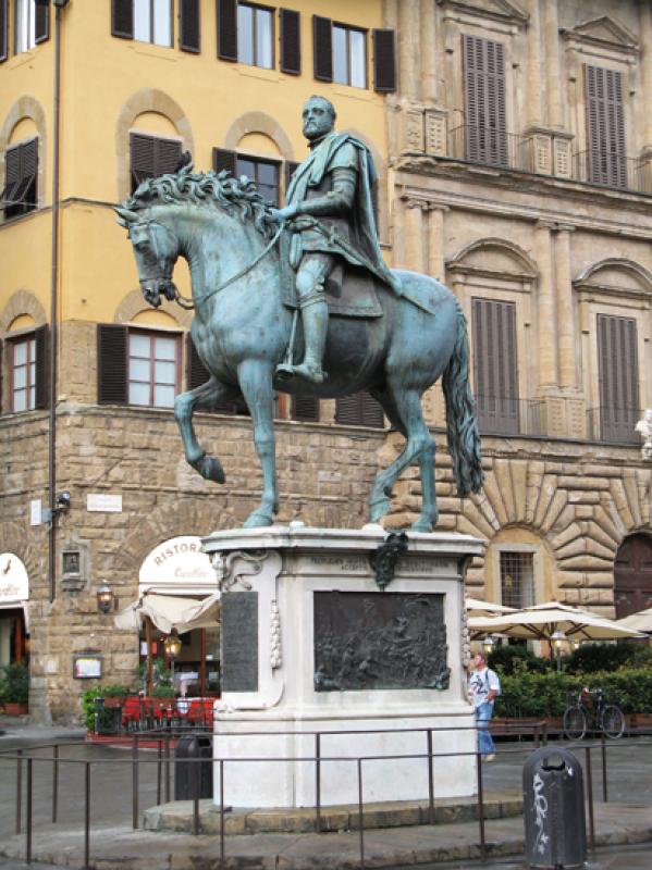 Estatua Ecuestre de Juan de Bolonia, Florencia, To...