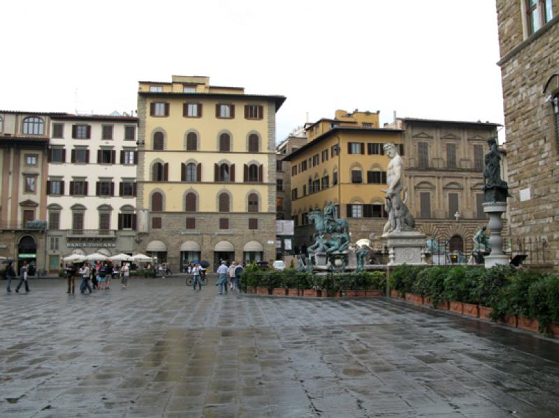 Piazza della Signoria, Florencia, Toscana, Italia,...