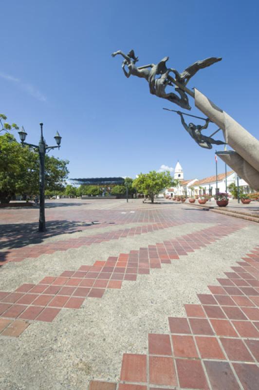 Monumento La Revolucion en Marcha, Valledupar, Ces...