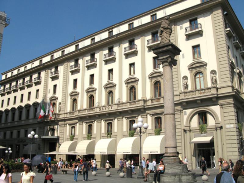 Columna de la Abundancia, Florencia, Toscana, Ital...