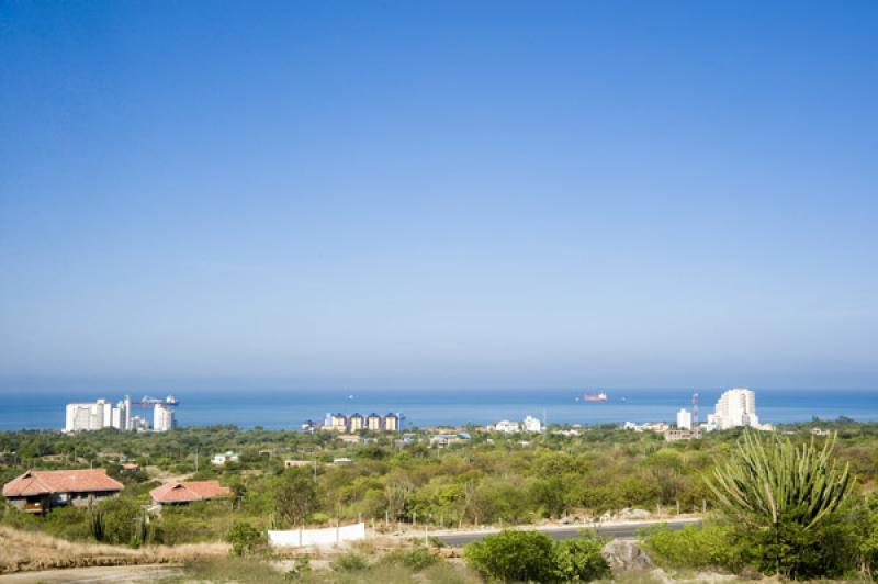 Panoramica de Santa Marta, Magdalena, Colombia