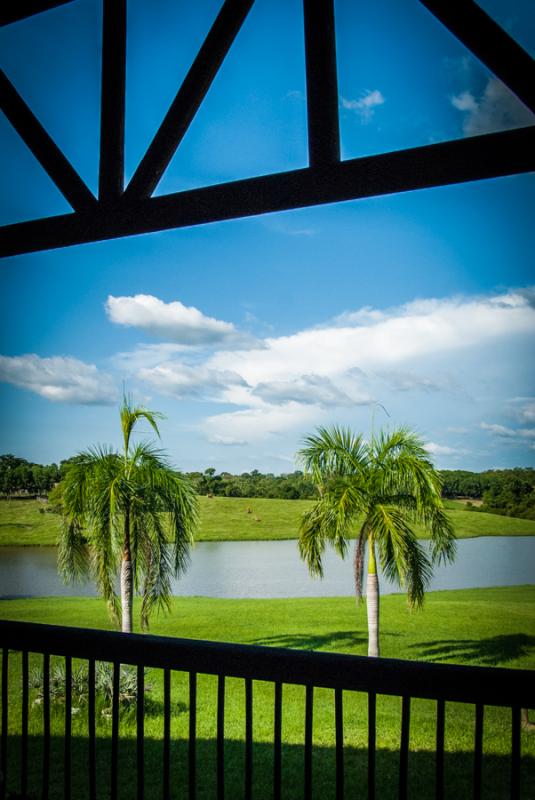 Paisaje del Zooparque de los Caimanes, Monteria, C...