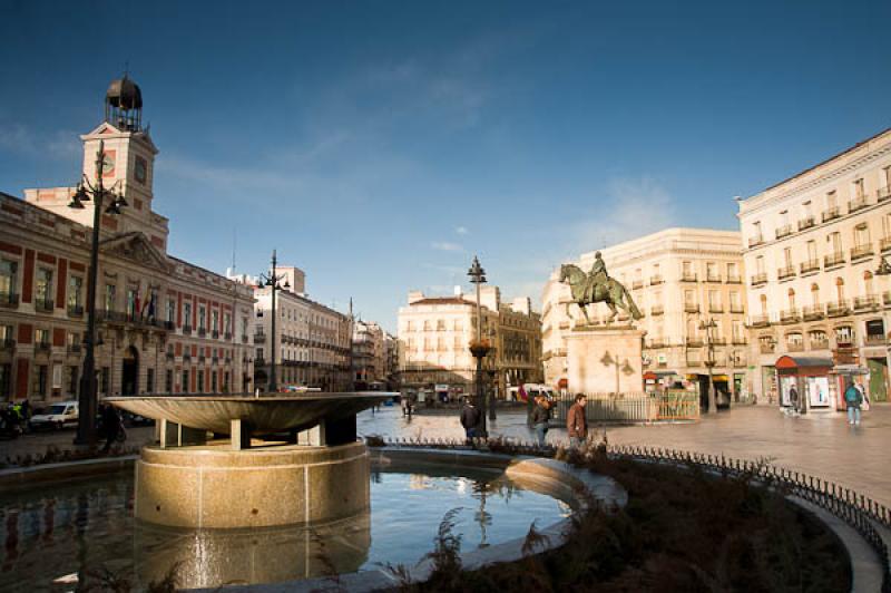 Puerta del Sol, Madrid, EspaÃ±a, Europa Occident...