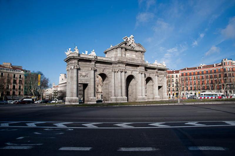 Puerta de Alcala, Madrid, EspaÃ±a, Europa Occide...