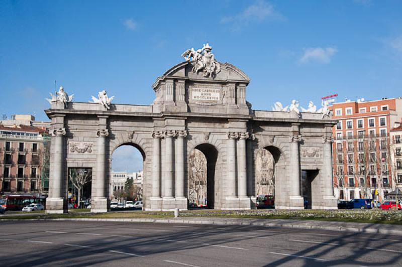 Puerta de Alcala, Madrid, EspaÃ±a, Europa Occide...